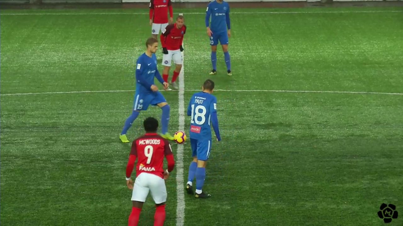 29 Voor 2019 Jk Narva Trans Tartu Jk Tammeka 3 2 1 1 Youtube