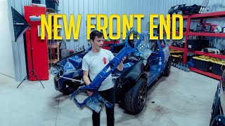 Building an AWD Honda EG Hatch | PT 3 | New front end |