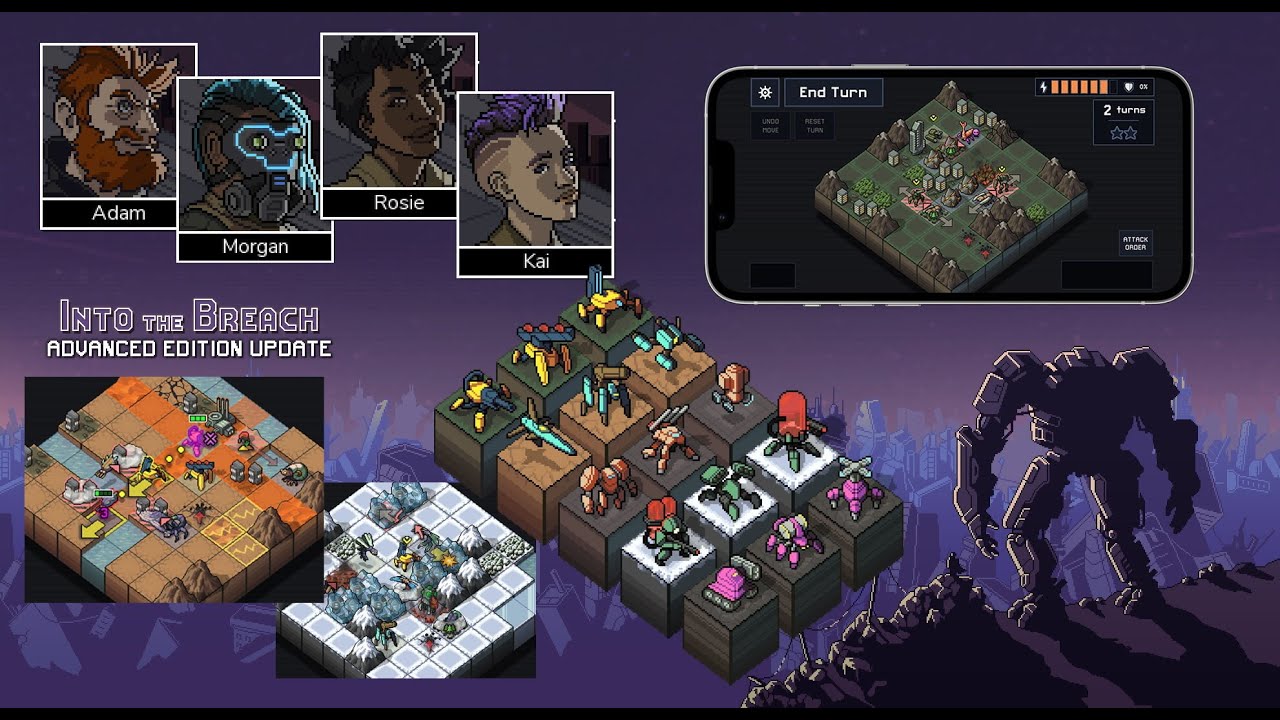 Mist Eaters выходят на ринг Into the breach advanced edition Unfair Mode