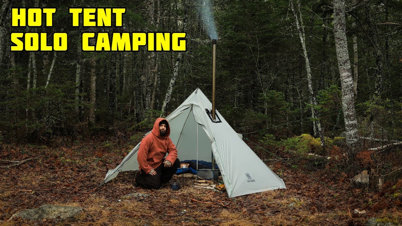 Hot Tent Camping YouTube