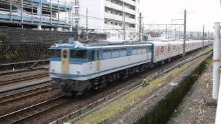 EF65 1127号機+東武50090系 甲種輸送②
