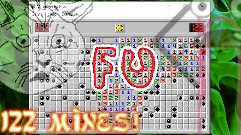122 mines on Minesweeper Expert mode - game is messing with me at this point - unemployment edition