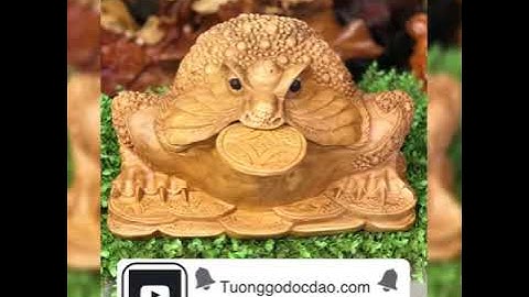 Cóc Thiềm thừ Tài Lộc-cóc ngậm tiền gỗ gù hương xá xị- tuonggodocdao.com- 0938.410.333