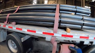 HOW TO SECURE STEEL PIPES MAVERICK TRANSPORTATION