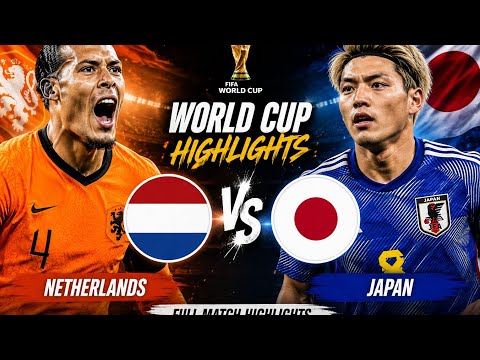 NETHERLANDS vs JAPAN 🔥 Full Match Highlights | FIFA World Cup 2026 | All Goals & Best Moments