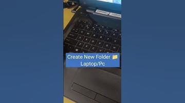 Create New Folder Laptop/Pc #computer #shorts #newfolder #shortcut #shortcutkeys #shortvideo #video