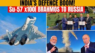 Indian Defence Updates : 100 Su-57 Big Order,ATAGS To US,Brahmos To Russia,VELOCE Kamikaze To India