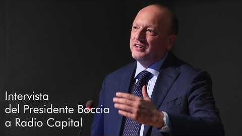 Lavoro e infrastrutture: l’intervista del Presidente Boccia su Radio Capital