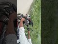 Riding friend bike