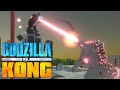 Godzilla VS Kong 2021 Ending Fight Scene Remake - Animal Revolt Battle Simulator