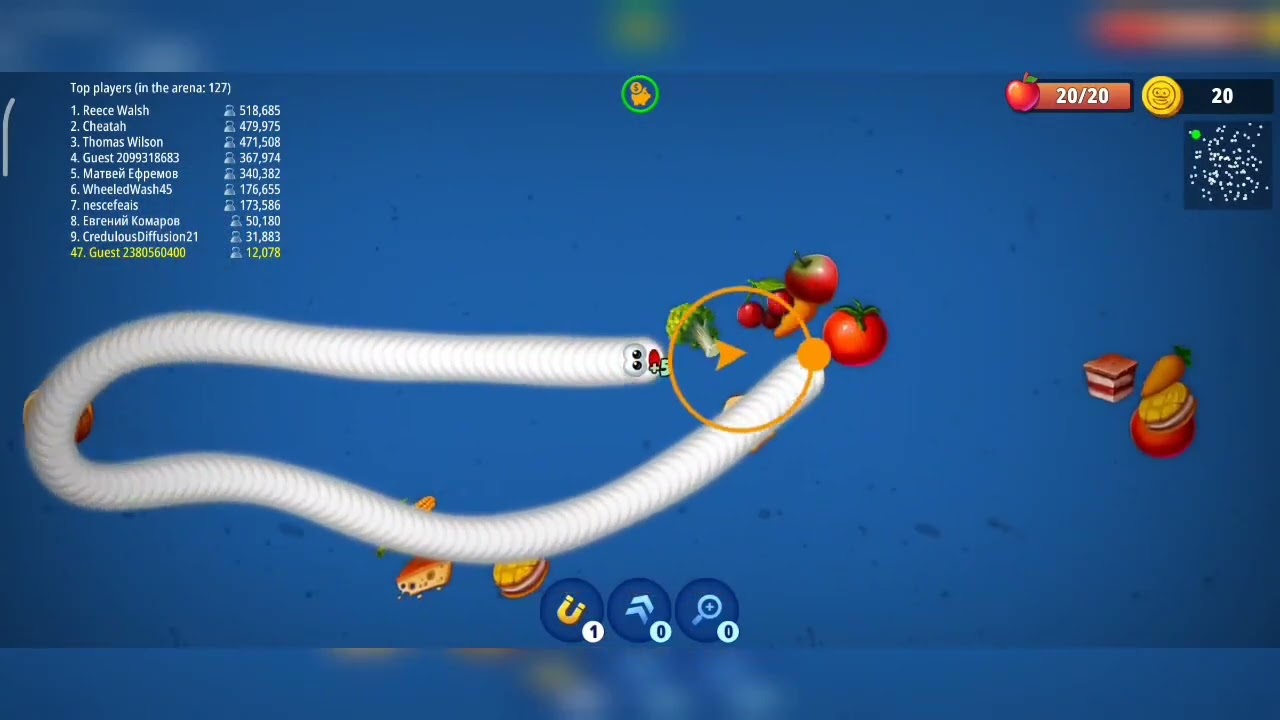 WormsZone GamePlay #1 ||Mhavic's Vlog ATBP