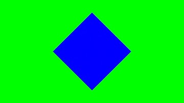 Old YouTube Video Editor Transition Test - Diamond Out (5 Seconds)