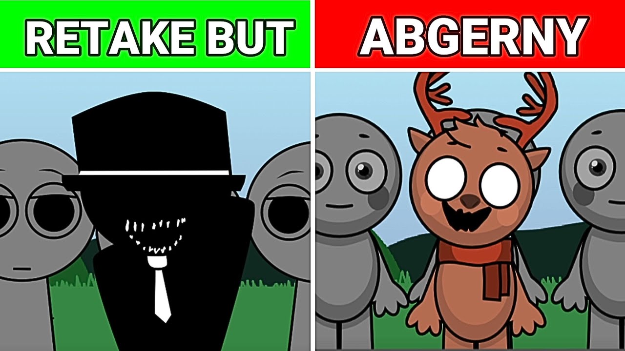 Incredibox - Sprunki Retake VS Retake But Abgerny (New Mod)