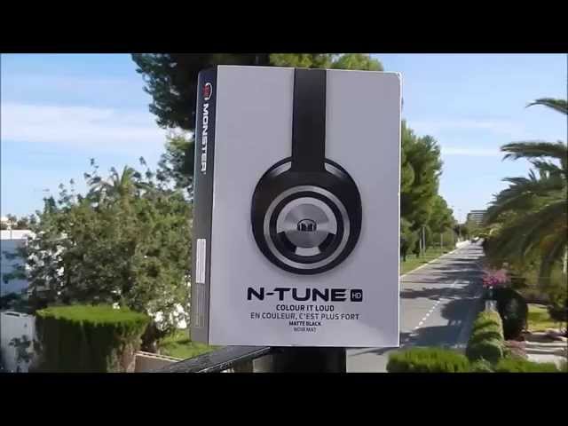 Monster N-tune Headphones - Unboxing and Overview