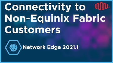 Connectivity to Non-Equinix Fabric Customers on Network Edge 2021.1