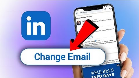 How To Change Add and Remove Email Address in LinkedIn 2025
