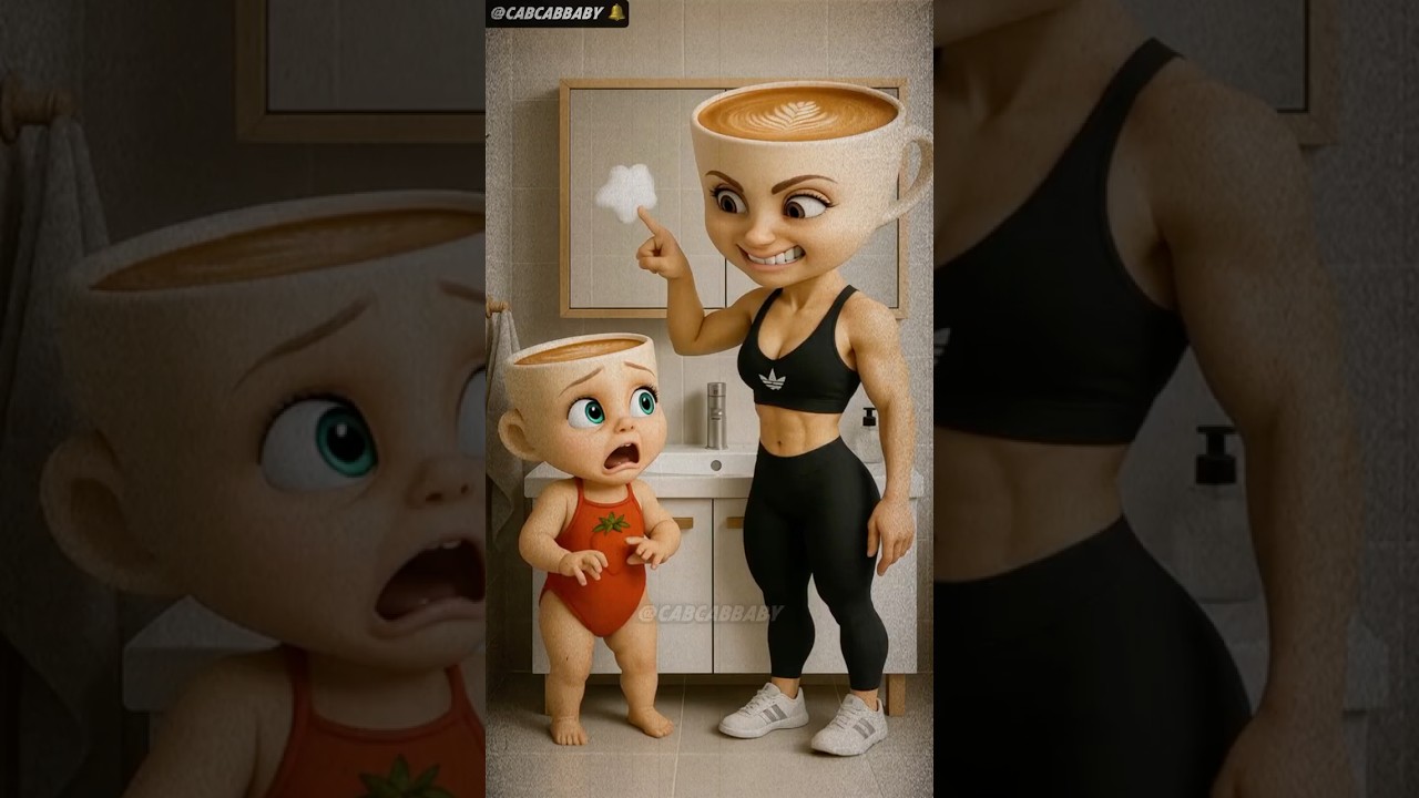 Smart ballerinacappuccina baby โค๏ธ #shorts #funny