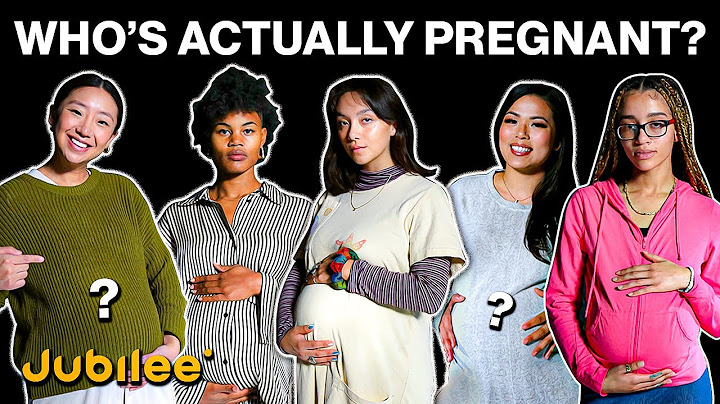 Find The Real Pregnant Woman
