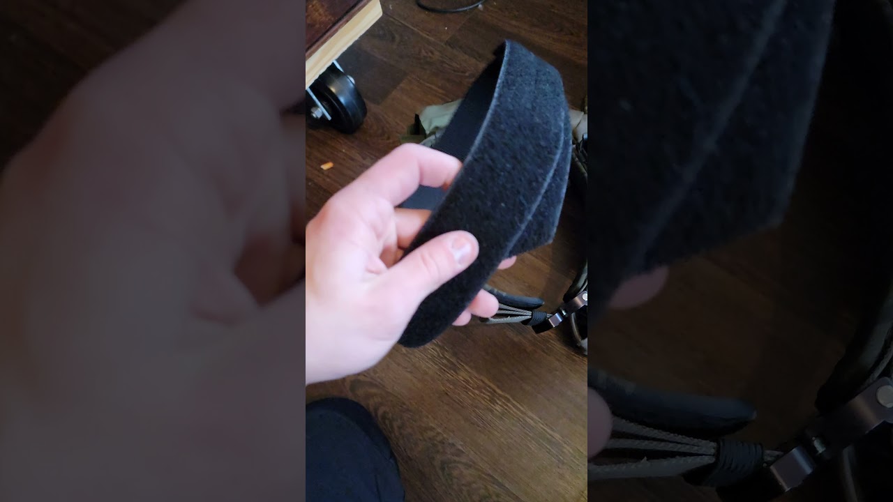 You don't need both a two piece belt and padded belt, just set it up to work as both.