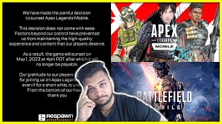 THE END OF APEX MOBILE + BATTLEFIELD MOBILE 💔 | KRAFTON KUCH SIKHO 