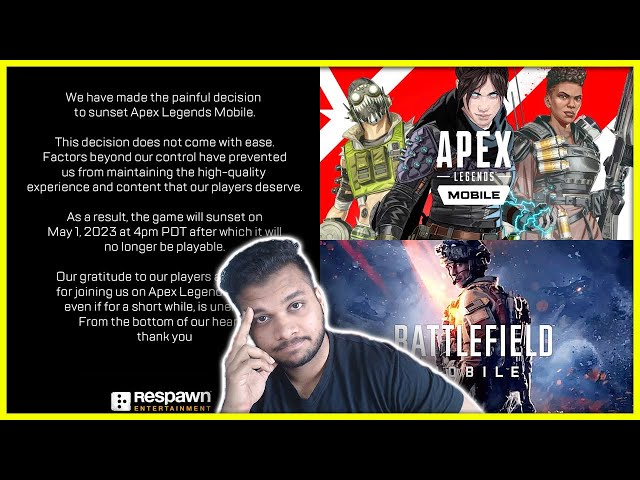 Apex Legends Mobile Shutting Down, Battlefield Mobile Canned