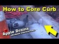 Curb cutting, Curb hole, Pop Up and Permit