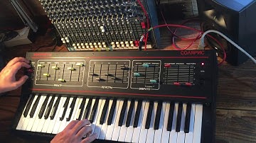 Soviet Analog Synthesizer Solaris (Estradin 314) - Синтезатор Солярис (Эстрадин - 314) Hq sound.