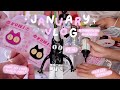 January Vlog ✦ getting back into it, enamel pins, good foodies, clay things and goals for 2021!