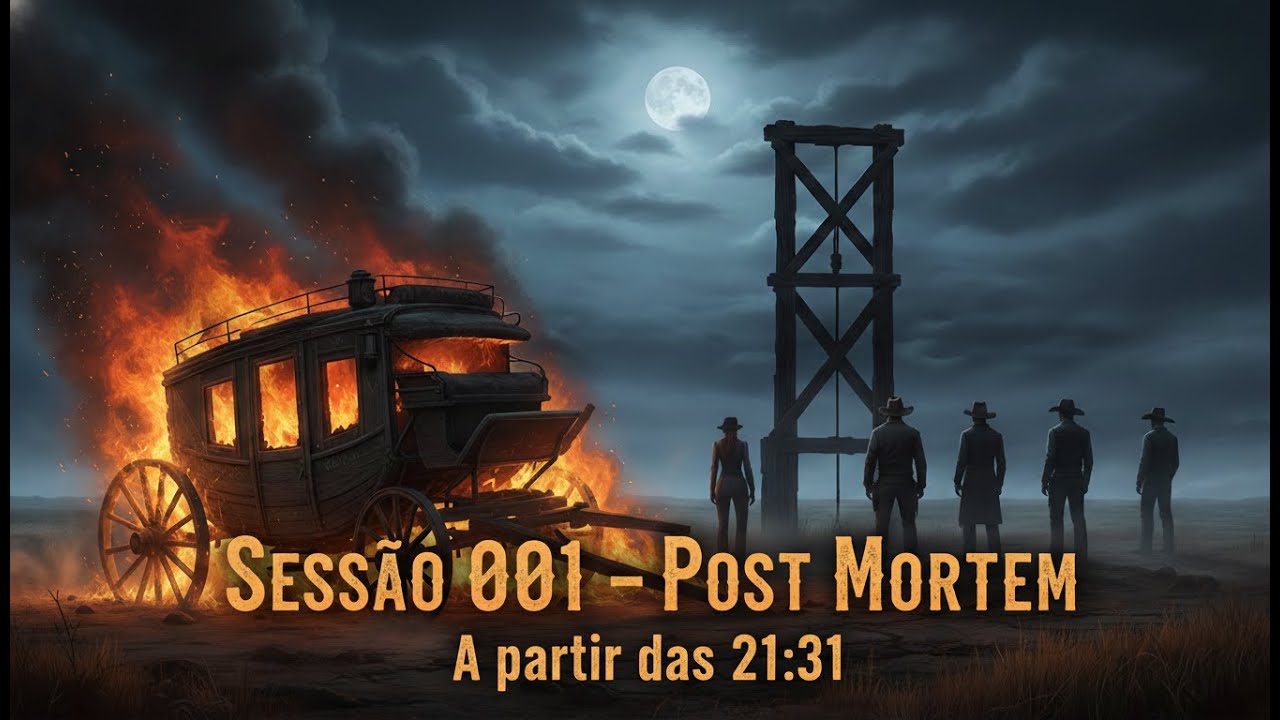 RPG Faroeste (1890) - Sessão 001 - Post Mortem 