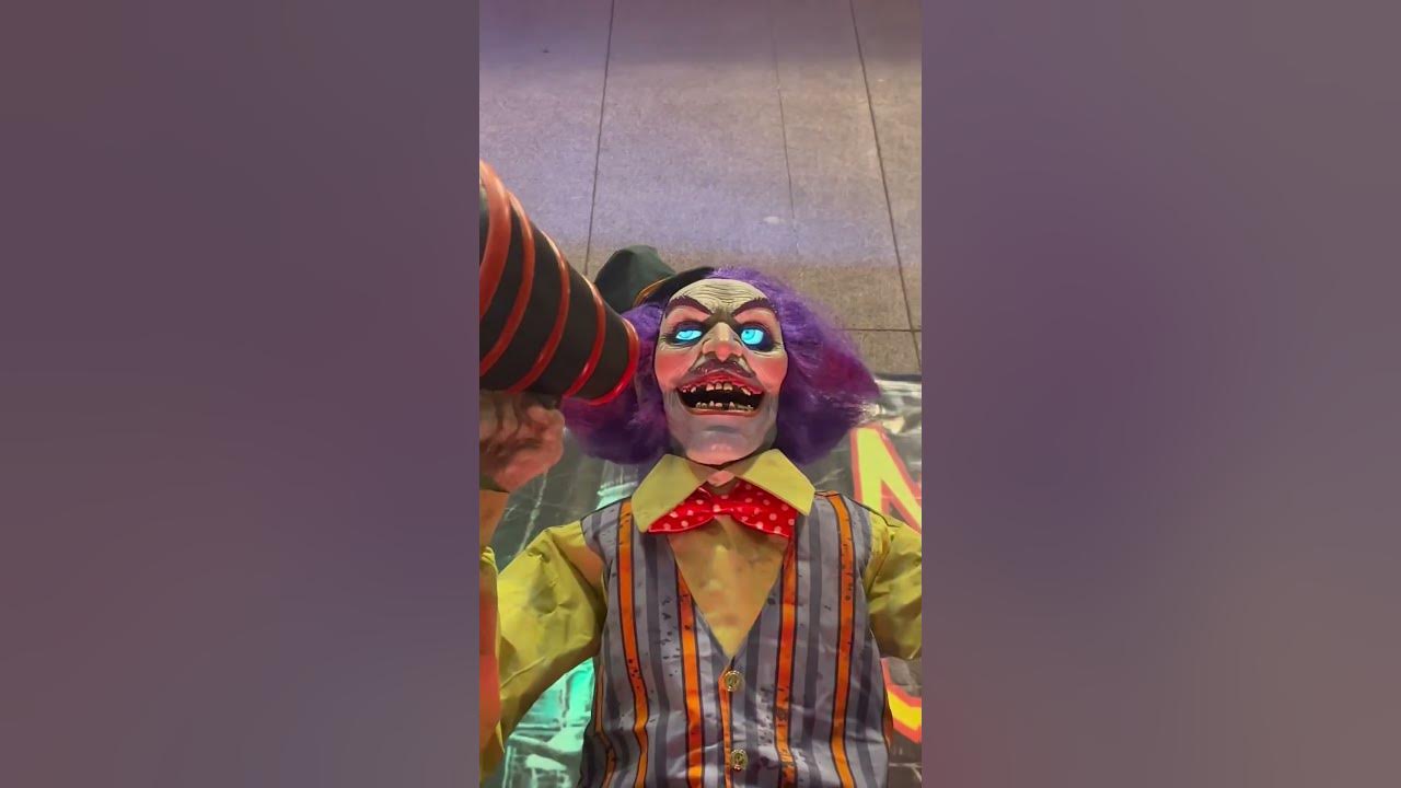 SVI Carnival Barker Demo TransWorld Halloween & Haunt Show YouTube