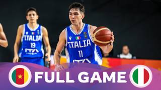 Class. 13-16 | Cameroon v Italy | Full Basketball Game | FIBA U17 Basketball World Cup 2026