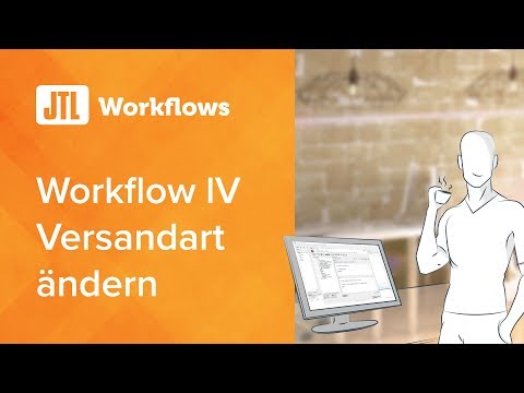 JTL-Workflow IV - Versandart ändern