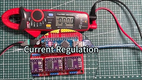 Motor torque adjustment . DRV8825 Current Regulation.Micro Stepper Motor Driver Power Regulation