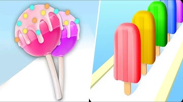 Candy Factory 3d 🎮 Popsicle Stack - Update Gameplay All Level Android iOS Advance Gameplay MKLN5450