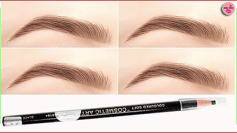 how to shape eyebrows at home