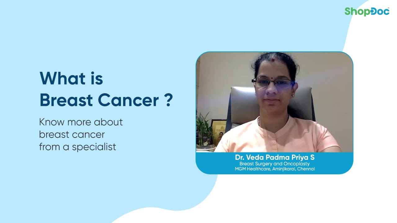 What does a cancerous lump in breast feel like? Dr. Veda Padma Priya