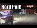 Stuck Semi Driver Puts Up A Fight