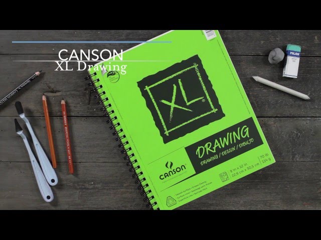 Canson XL Series Black Drawing Pad A4 – stationerie