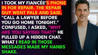 I TOOK HER PHONE IN FOR A SCREEN REPAIR. THE TECH WENT PALE AND SAID: "CALL A LAWYER BEFORE ...
