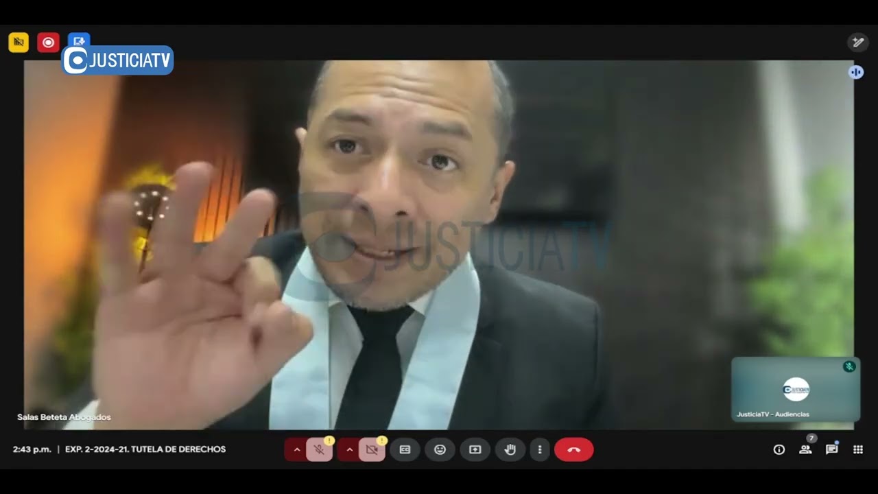 Tutela de derechos solicitada por Patricia Benavides Vargas