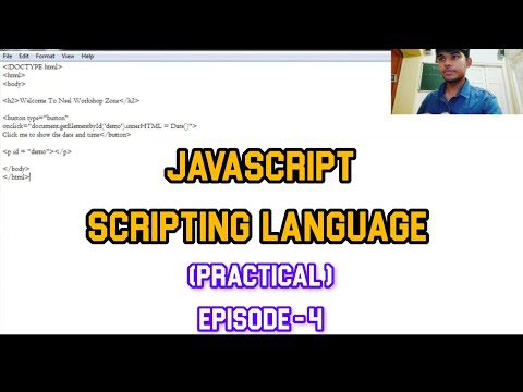 JavaScript Simple Program |JavaScript Practical Episode - 4 |JavaScript Scripting Language| By Neel
