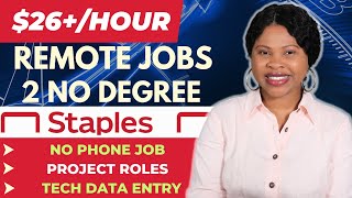 Remote Jobs Hiring Right Now | Staples Work From Home Jobs (2023)