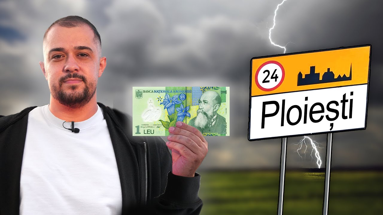 AM MERS CU 1 LEU ÎNTR-UN ORAȘ NOU (Ep.1 Ploiești)