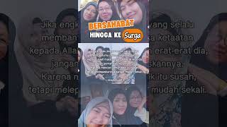 sht2 trs kita bestyyy2ku🥰smoga istiqomah djalan rabbnya🤲