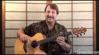 Homeward Bound by Paul Simon - Acoustic Guitar Lesson Preview from Totally Guitars screenshot 4