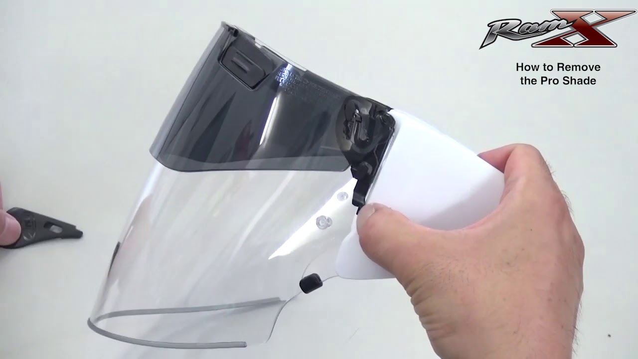How to Change the Pro Shade on the Arai RAM X