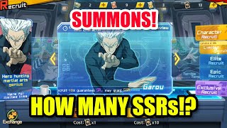 DAY 7 GAROU SUMMONS! How Many SSRs Are There!? [One Punch Man: THE STRONGEST] screenshot 4
