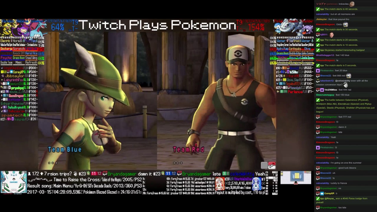Twitch Plays Pokémon Battle Revolution - Matches 