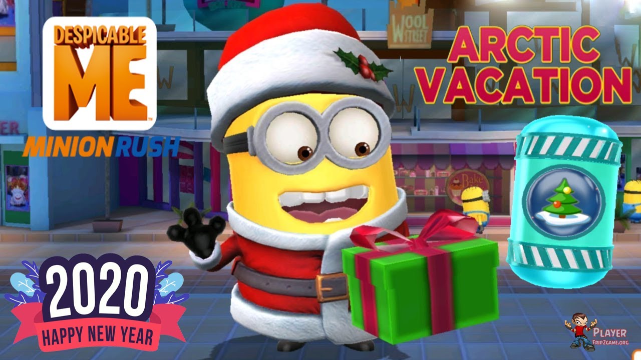 New Minions,Minion Games,Minion Rush - Santa Minion Unlocked In Arctic Vacation Special Mission