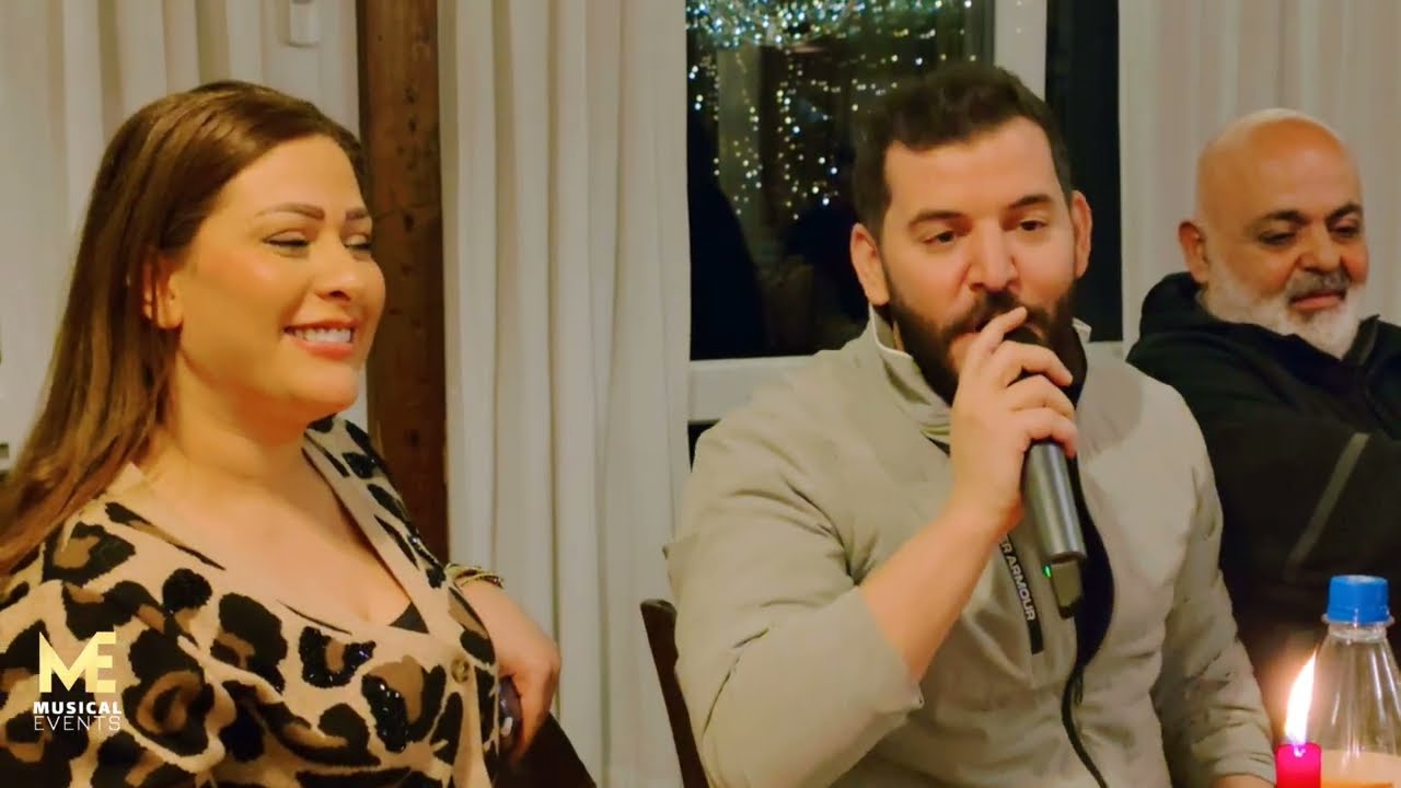 حسام جنيد يغني عتابا ياواليف الزين ياساكن البي والروح بحضور نخبة من الفنانين الياس كرم امارات رزق 